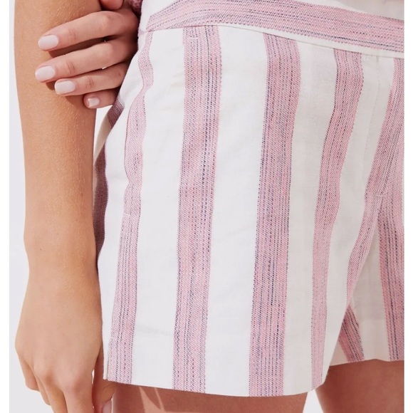 LOFT Pink Shorts Size 4 - Picture 4 of 13